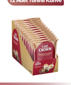 Cafe Crown Tahinli Türk Kahvesi 100gr X 12 Adet