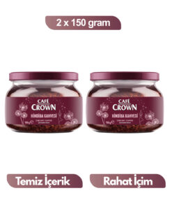 Cafe Crown Hindiba Kahvesi 2x150gram (2 Ay Kullanım 120 Porsiyon)