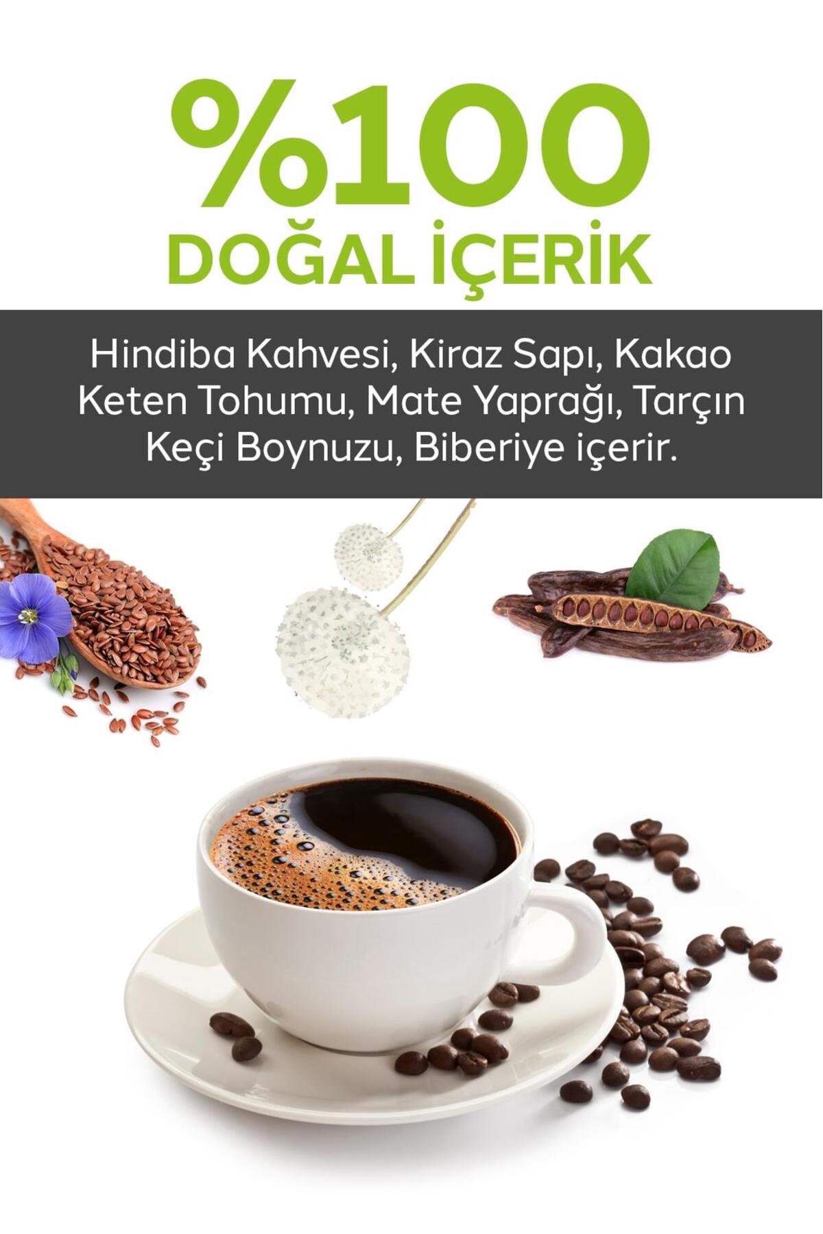 ASEL BİTKİSEL Detox Form Kahve tok tutma iştah kesici zayıflamak kilo.verme - Görsel 3