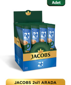 Jacobs 2'si 1 Arada Karışım Kahve 40'lı Kutu