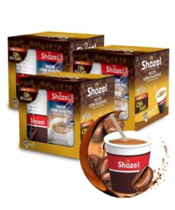 Shazel Hazır Türk Kahvesi Ofis Seti Sade (10x3 kutu) 30 adet