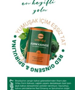 Alternative view of ORFEU Form Kahvesi – Detox Tok Tutan Kahve | Red Ginseng & Spirulina | 100 G