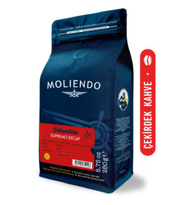 Moliendo Colombia Supremo Decaf (KAFEİNSİZ) Yöresel Kahve (Çekirdek Kahve) 250 g