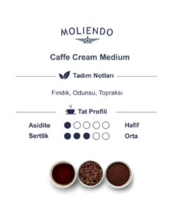 Moliendo Professional Caffe Crema Medium (Çekirdek Kahve) 1000 g - Görsel 3