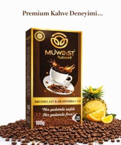 Muwest Naturel Kahve Bromelain Karahindiba C Vitamin 100 Gr