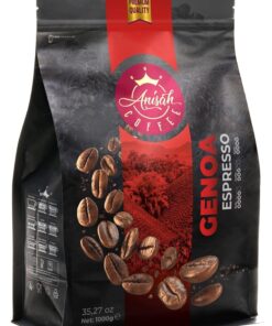 Anisah Coffee Genoa Espresso Çekirdek Kahve | 1000gr | Aromatik Tat Ve Zengin Krema