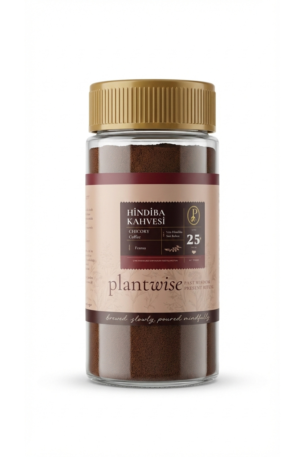 Plantwise Hindiba Kahvesi | Hindiba Kahve | 100g Cam Kavanoz