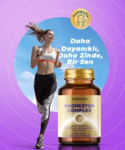 HARMANA Magnezyum Complex (Bisglisinat, Sitrat, Malat)60 Tablet