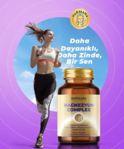 HARMANA Magnezyum Complex (Bisglisinat, Sitrat, Malat)60 Tablet