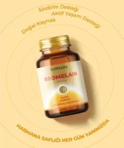 HARMANA Bromelain 500 mg Takviye Edici Gıda 30 Kapsül