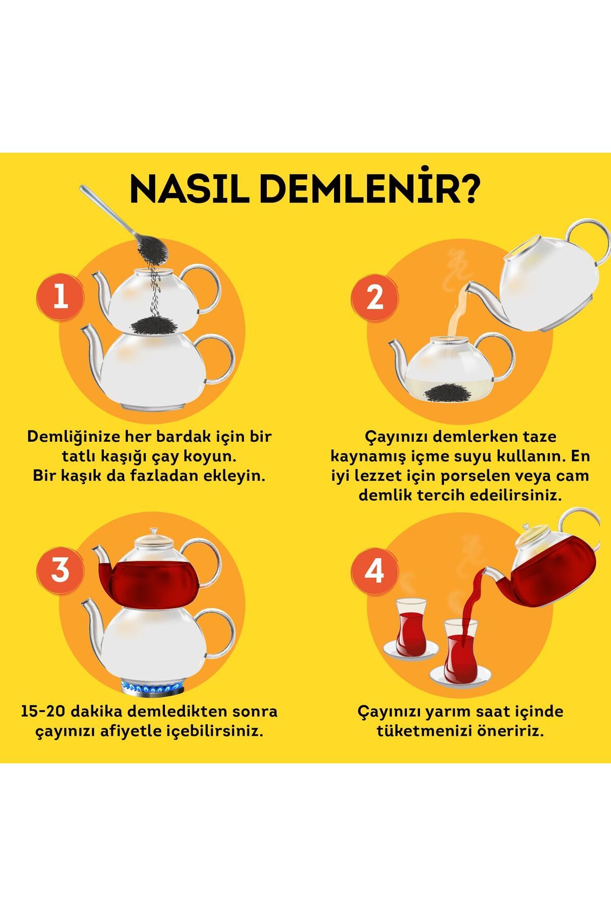Lipton Yellow Label Dökme Çay 1000 Gr x 4 ADET = 4 KG Dökme Çay - Görsel 3