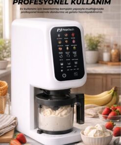 PiranTech DM-26 700W Dondurma Makinesi | Jelato, Sorbe, Milkshake Yapma Makinesi - Görsel 3