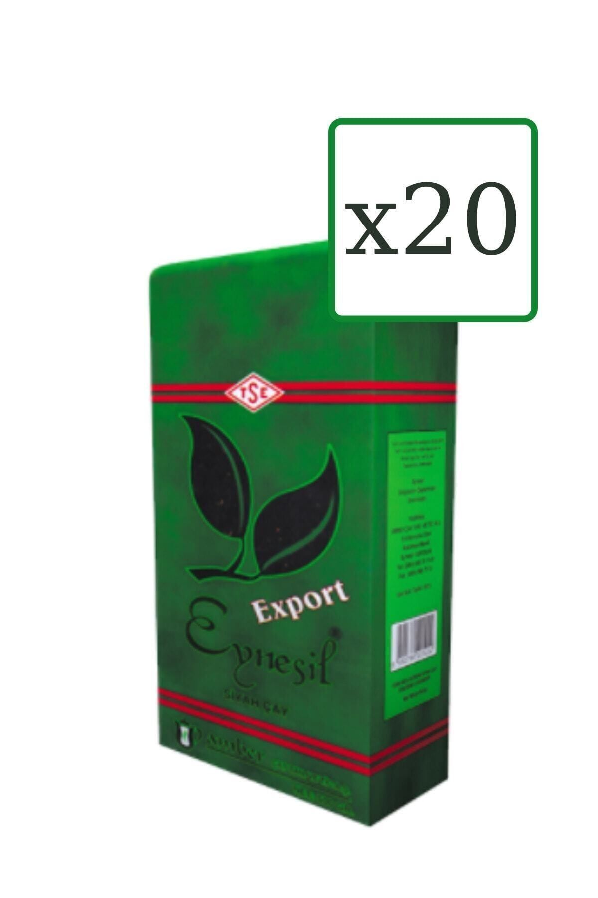 Amber Destan Eynesil Export Özel Siyah Çay 500 gr x20 Adet