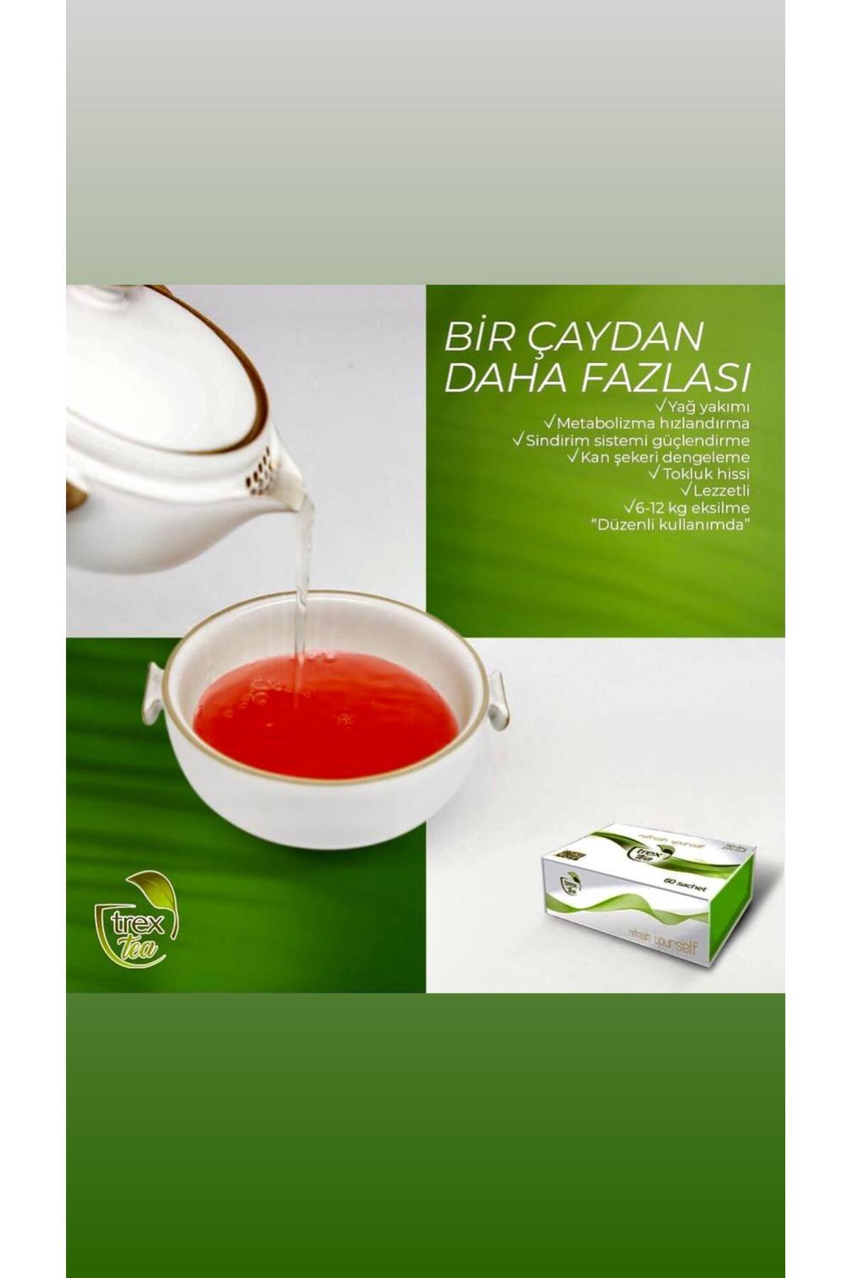 Trex Tea Trexta Trextea Detox Bitkisel Çay Avantajlı Ürün Kurfit Hızlandırılmış Detox - Görsel 3