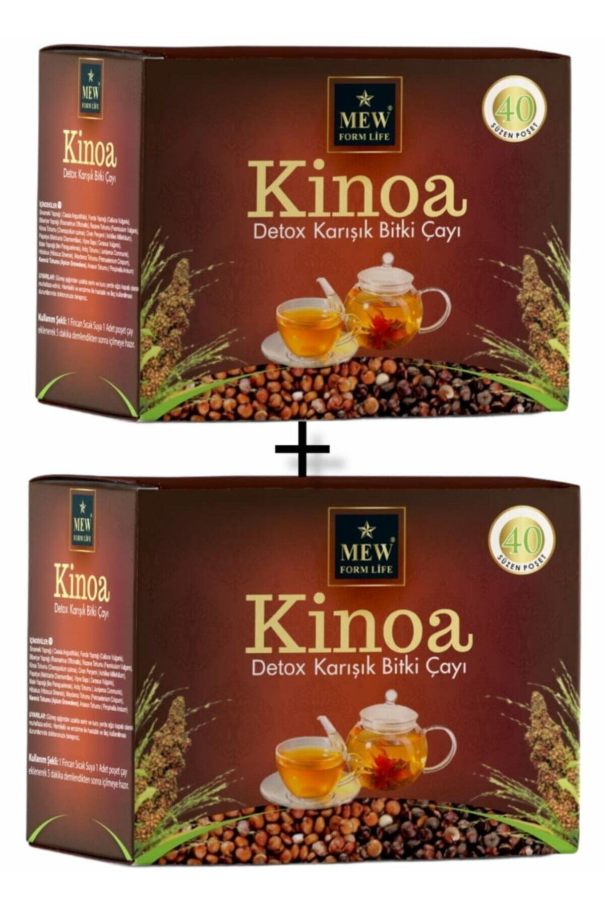 Genel Markalar Mew Form Life Kinoa Çayı 40 Lı Süzen Poşet 2 Paket