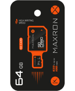 Maxron 64 GB Hafıza Kartı SD Kart Adaptörü 100 Mb/s