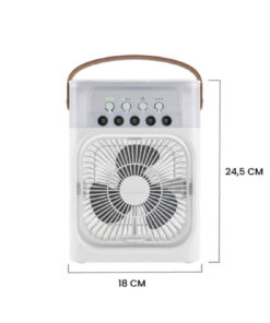 Alternative view of MiniHome F170 3'ü 1 Arada Nemlendirici, Gece Lambası ve Soğuk Buharlı Masa Tipi Fan