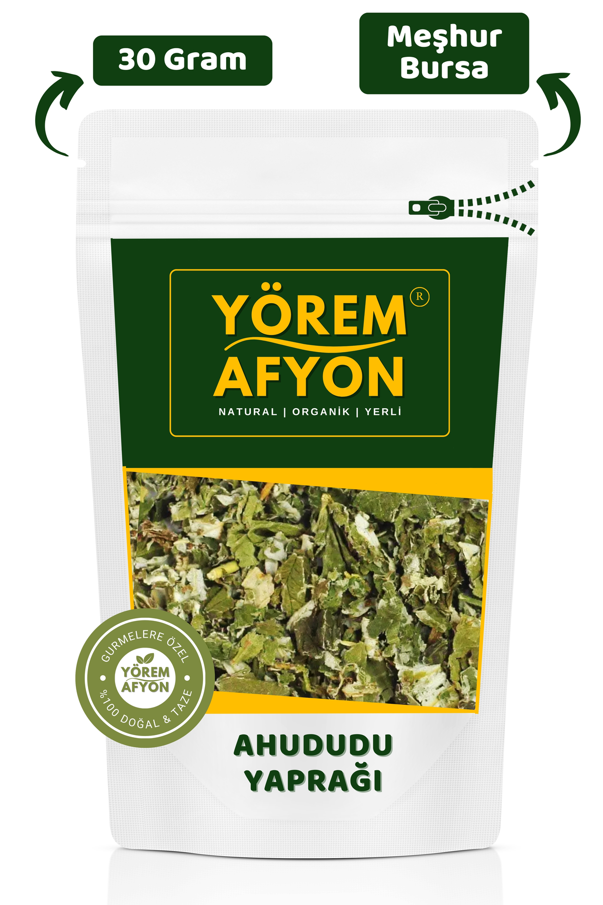 Gülçehre Meşhur Bursa Yöresinden Kadınların Sessiz Kahramanı Doğal Ahududu Yaprağı {Rubus İdaeus} | 30Gr.