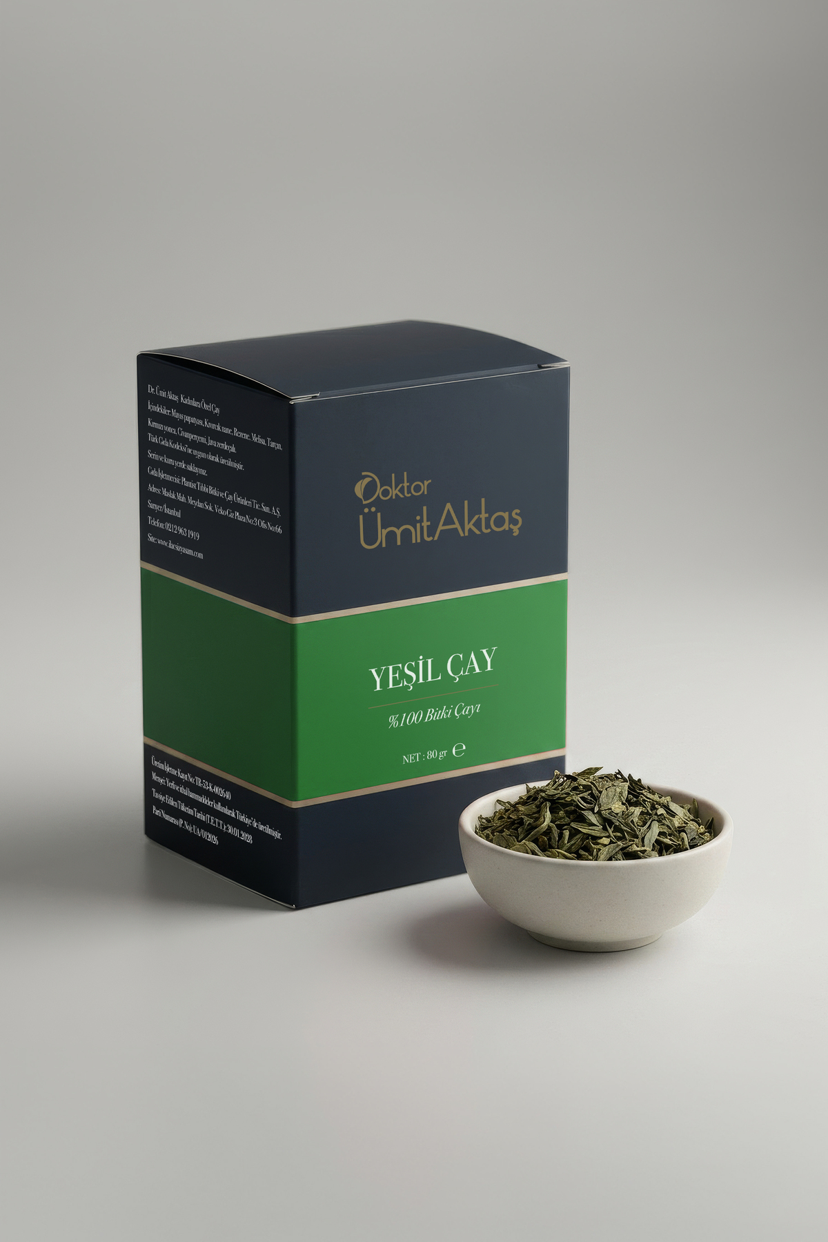 Dr. Ümit Aktaş Yeşil Çay 80 gr - Görsel 3