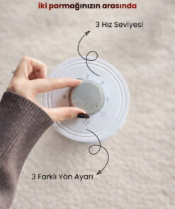 Alternative view of Yui TF60 60W 90 Cm 3 Hız Ayarlı Kule Tipi Vantilatör Fan - Beyaz