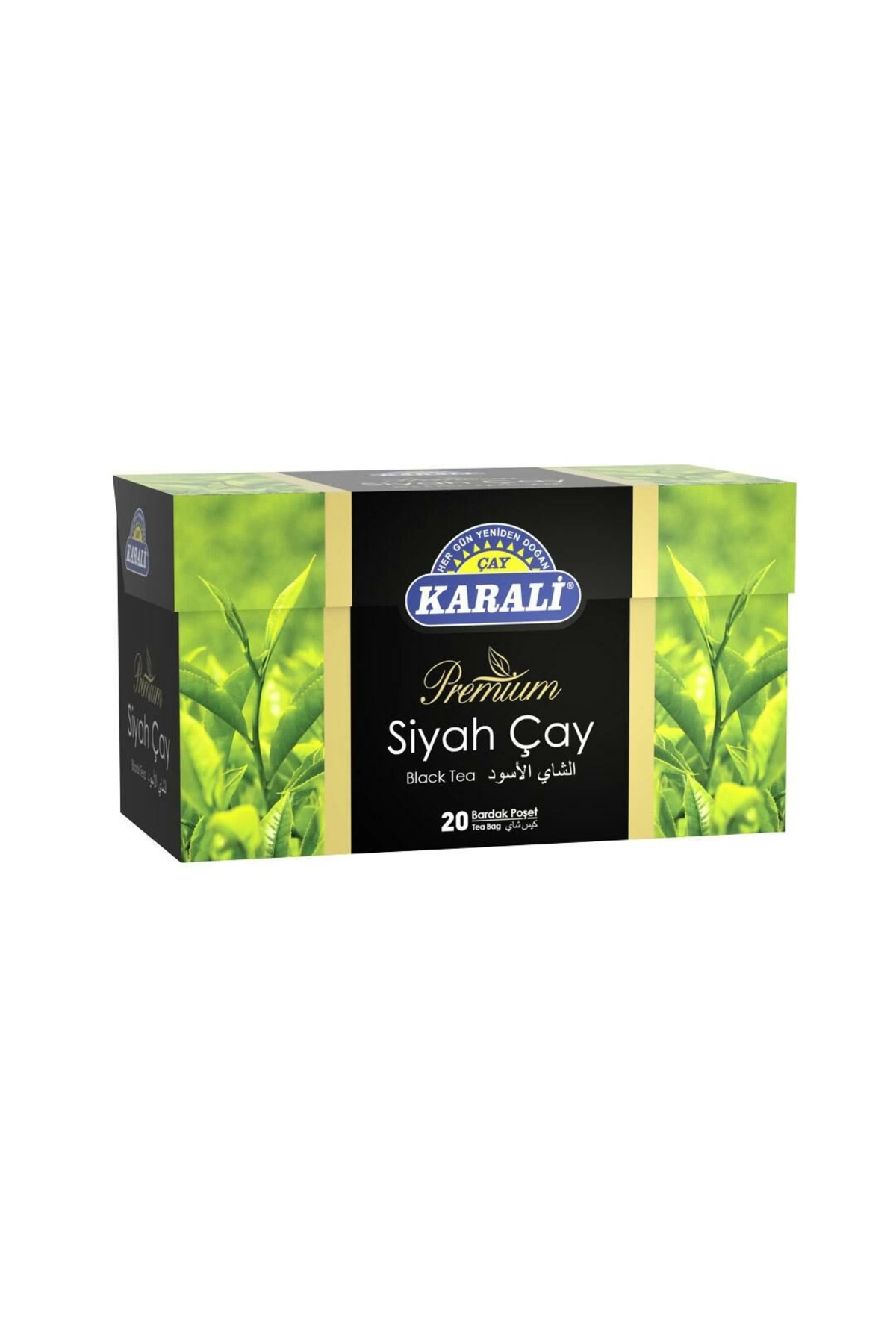 Karali Çay Premium Bardak Poşet Siyah Çay 20'li