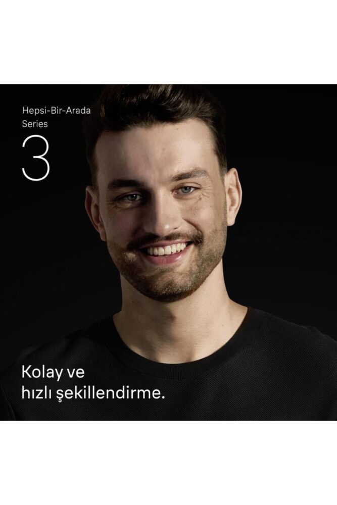 Braun Hepsi Bir Arada Series 3, 8’i 1 arada Tıraş Kiti, Keskin Bıçak, 14 Uzunluk, AIO3540 - Görsel 2