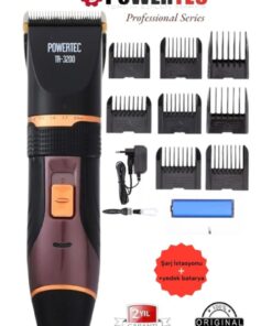 Powertec TR-3200 Profesyonel Şarjlı Saç Sakal Tıraş Makinesi