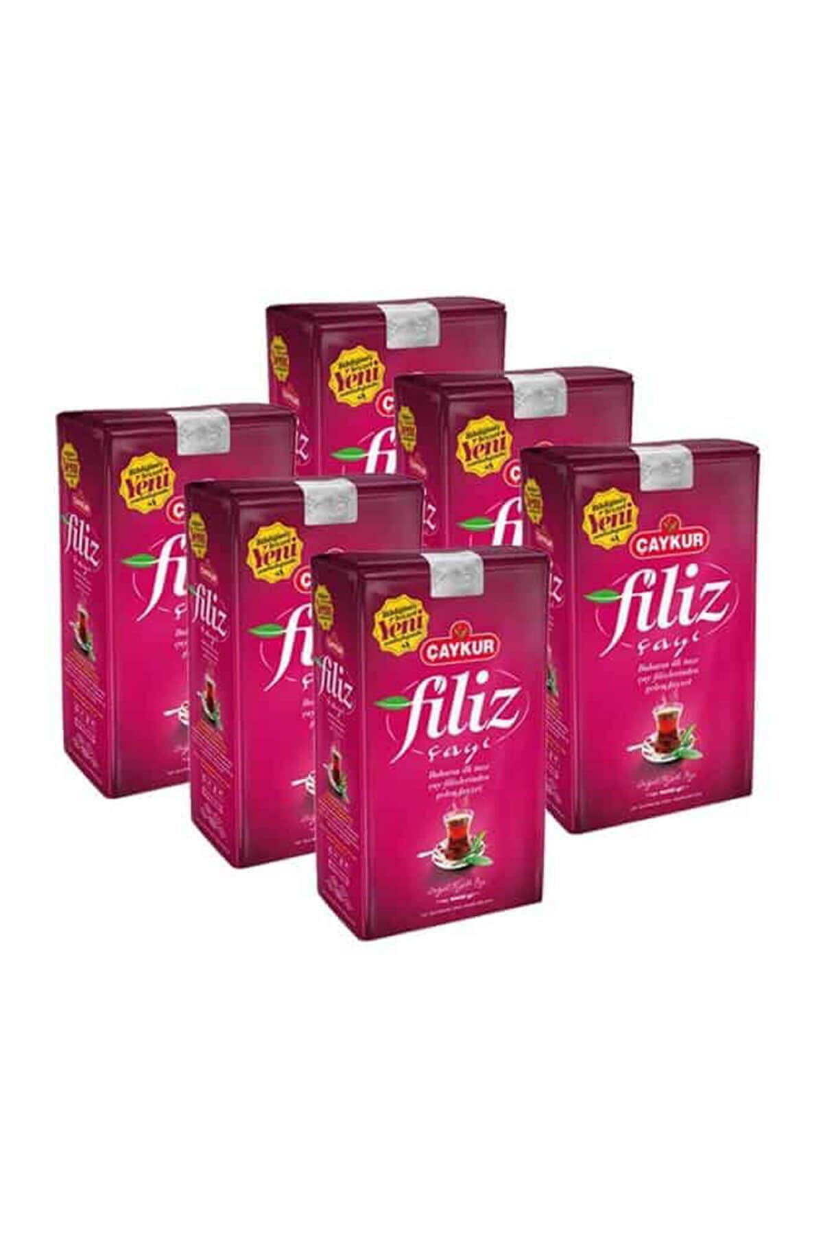 Çaykur Filiz Çayı 1000 Gr x 6 Adet