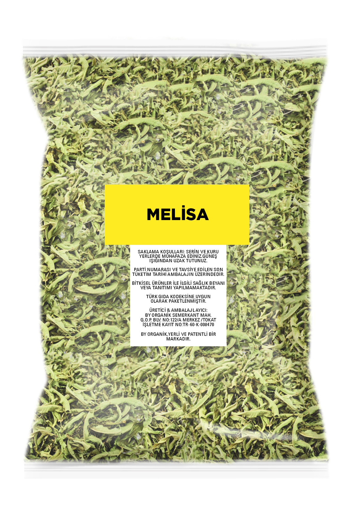 BY ORGANİK Melisa Çayı 50 gr