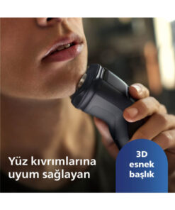 Philips 3000xserisi Tıraş Makinesi X3021/00,sinekkaydı Tıraş,ıslak Ve Kuru Kullanım,hassas Düzeltici - Görsel 3