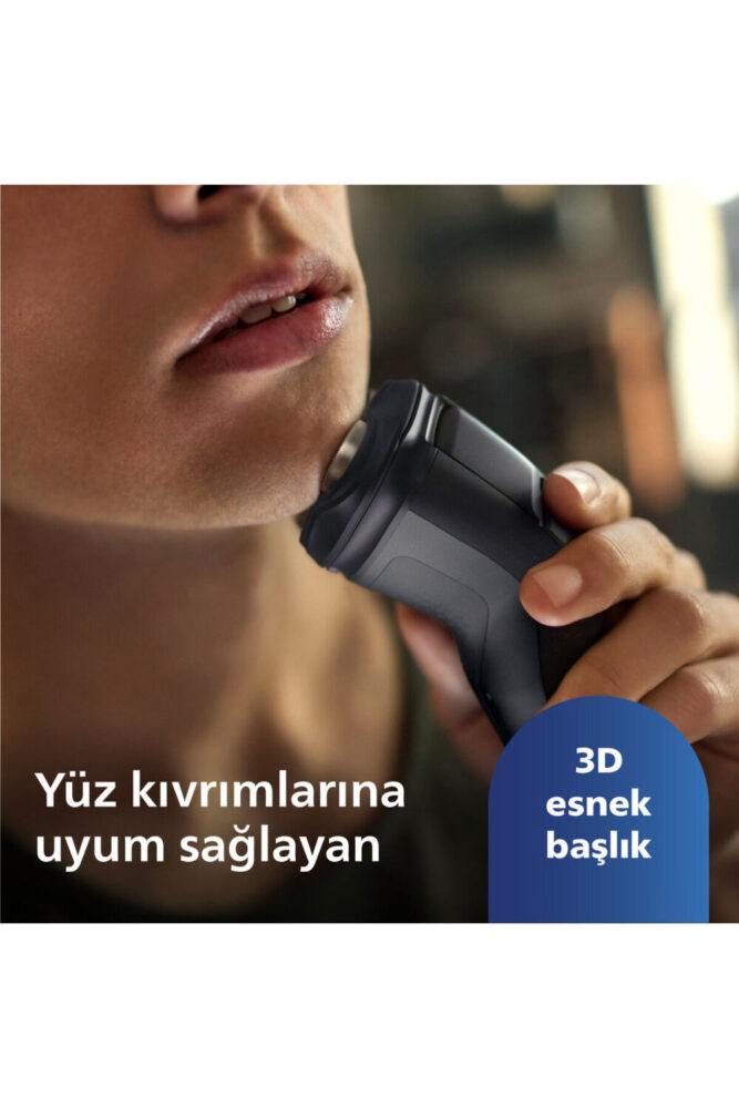 Philips 3000xserisi Tıraş Makinesi X3021/00,sinekkaydı Tıraş,ıslak Ve Kuru Kullanım,hassas Düzeltici - Görsel 3