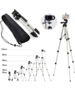 Miomi Tripod Profesyonel Fotoğraf Video Çekimi Kumandalı 106 Cm Tripod Telefon Tutucu - Görsel 3