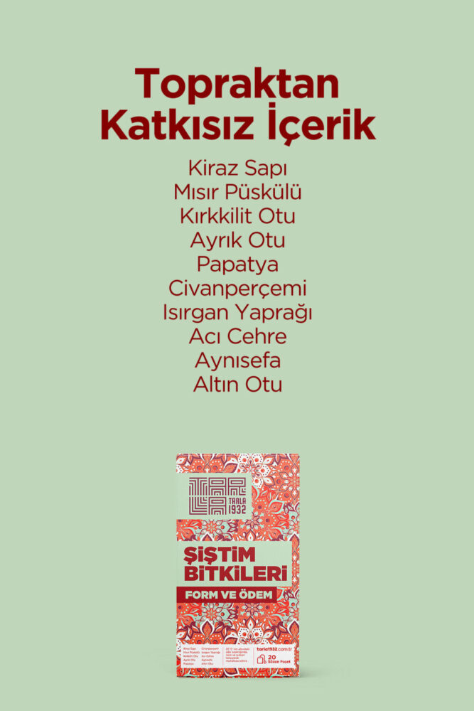 Tarla 1932 Şiştim Çayı- Yemek Sonrası İçin Özel Bitki Formülleri - Sıfır Kimyasal - Görsel 3