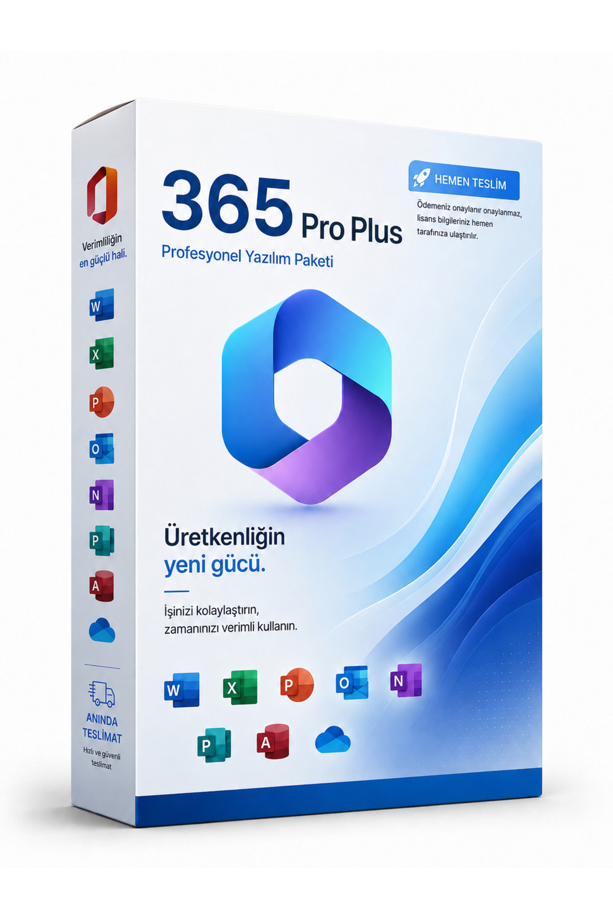 Lisansium Office365 Word Excel Powerpoint Üyeliği Süresiz Garantili Mac, Android, Pc