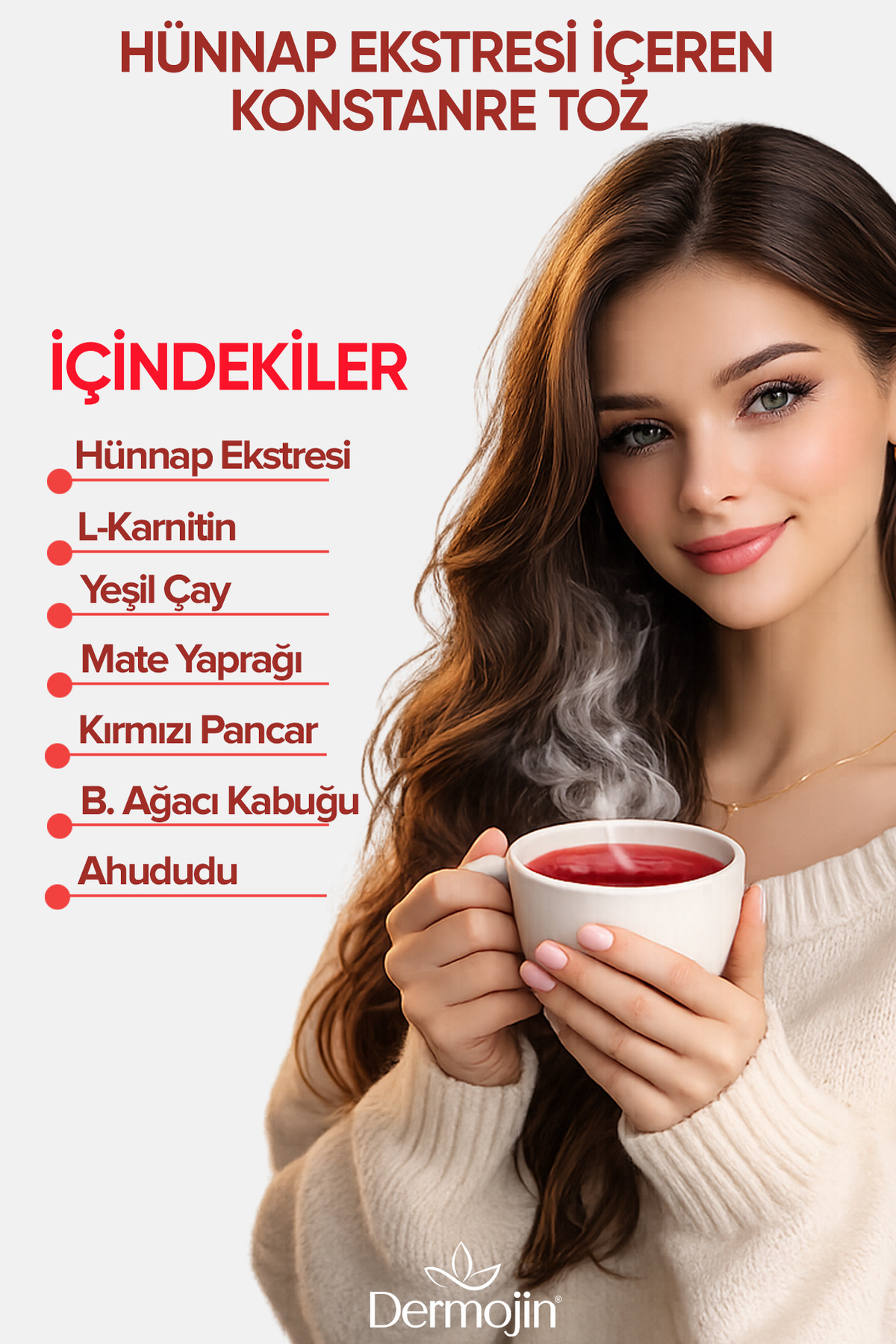 Dermojin Hünnap Ekstresi İçeren Konsantre Toz - Görsel 3