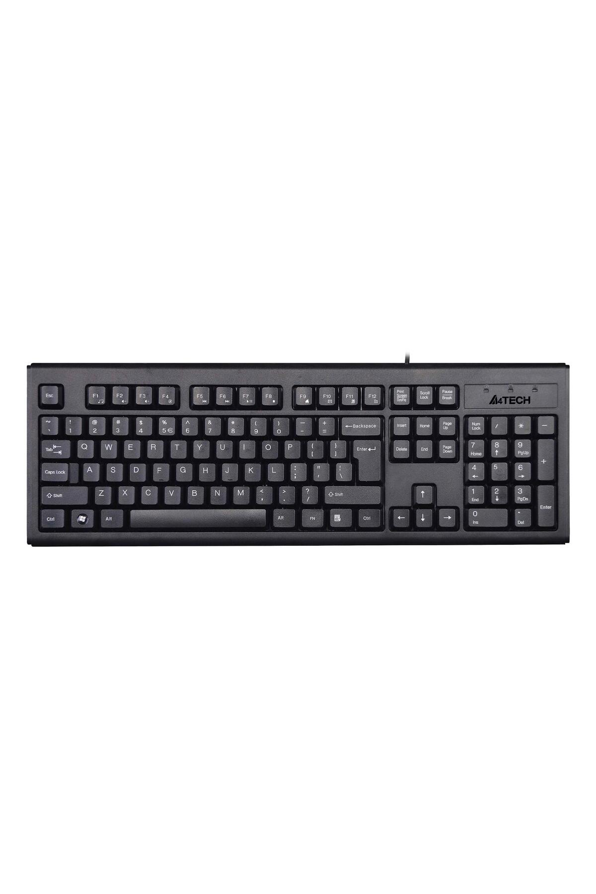 A4 Tech Km-720 Siyah Q Tr Usb Kablolu Fn Multimedya Klavye