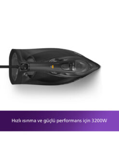Alternative view of Philips 7500 Serisi Azur Buharlı Ütü, 3200W, 260 g'a kadar Turbo Şok Buhar, DST7511/80