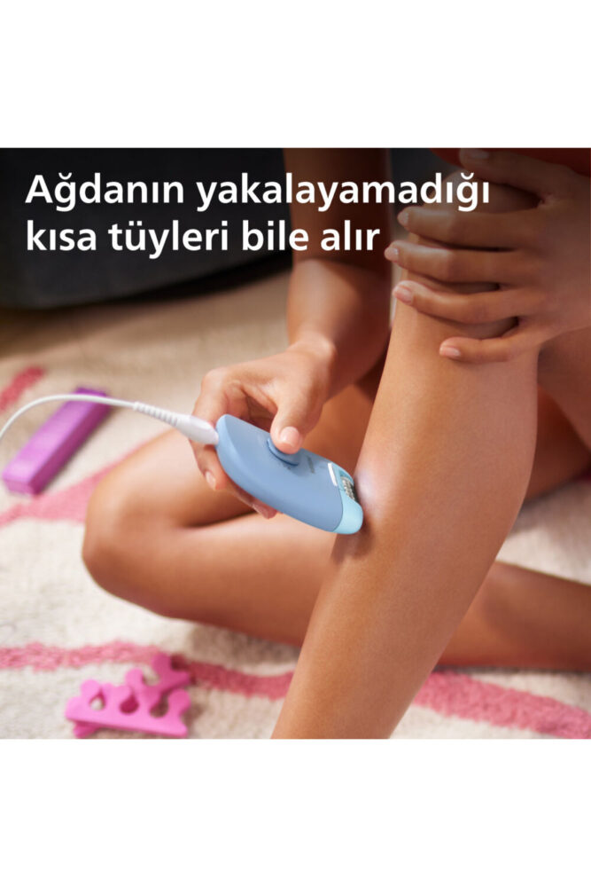 Philips 4000 Serisi BRE247/05 Epilasyon Aleti, Kablolu, Yıkanabilir, Tıraş Başlığı - Görsel 3