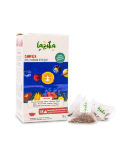 LAZİKA Hisli Harman Canfeza (Beije Çayı) 18'li PLA Poşet - Kırmızı Ginseng, Kakao, Hibiskus