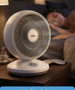 Sinbo SF-7701 Sessiz Mini Vantilatör Aroma Terapi Koku Yuvalı Otomatik Salınımlı Masaüstü Fan - Görsel 3