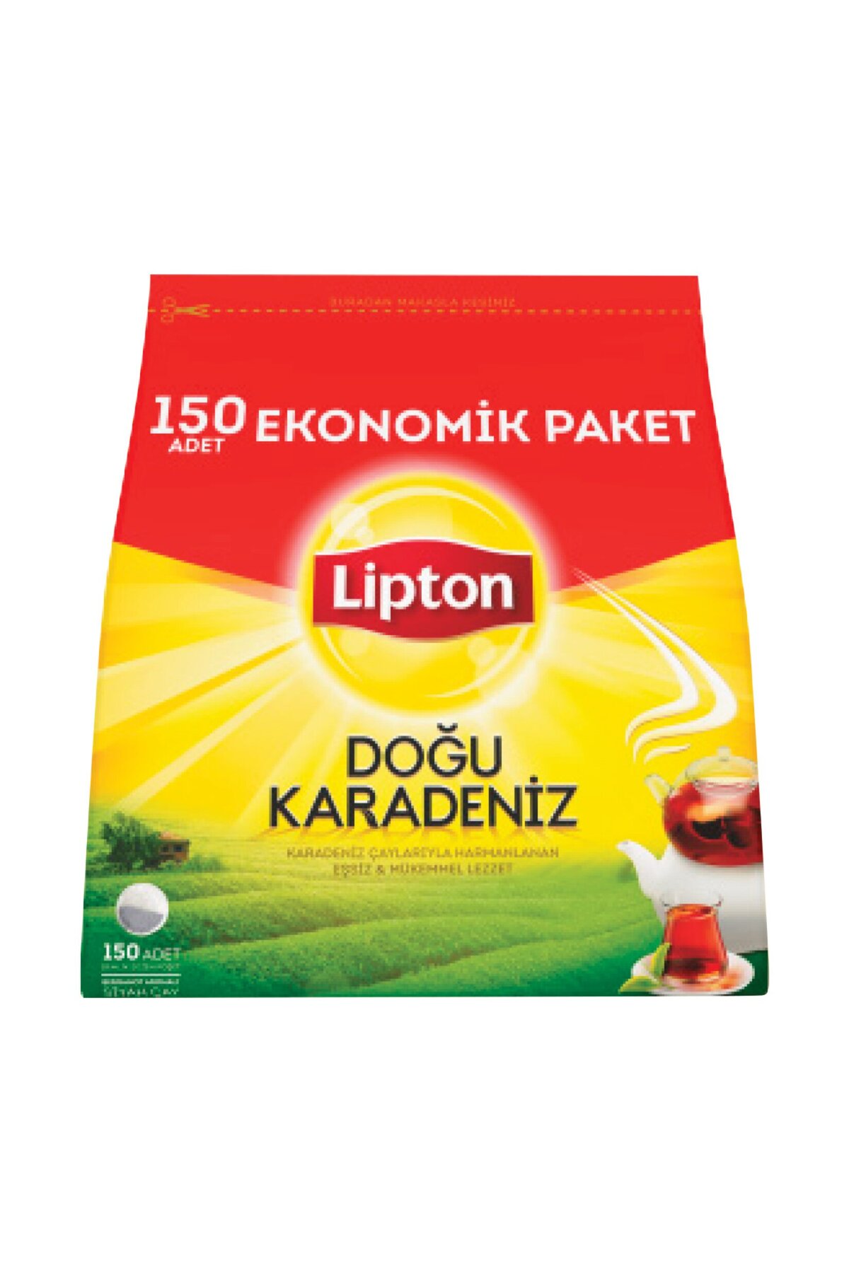 Lipton Doğu Karadeniz Demlik Çay 150 Adet 480 Gr (Bergamot Aromalı)