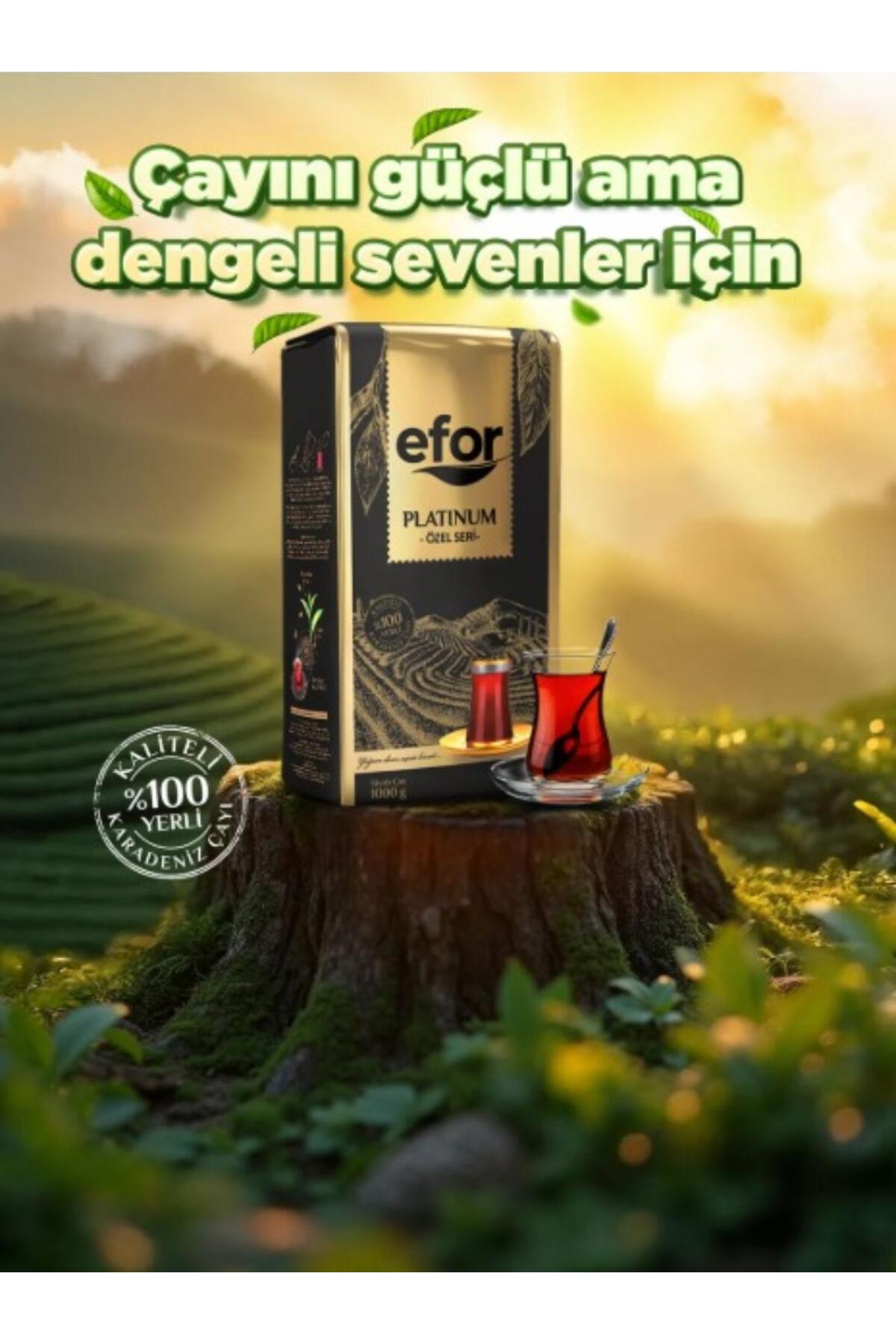 Efor Platinum Özel Seri Dökme Siyah Çay - 1.000gr (1kg) - Görsel 3