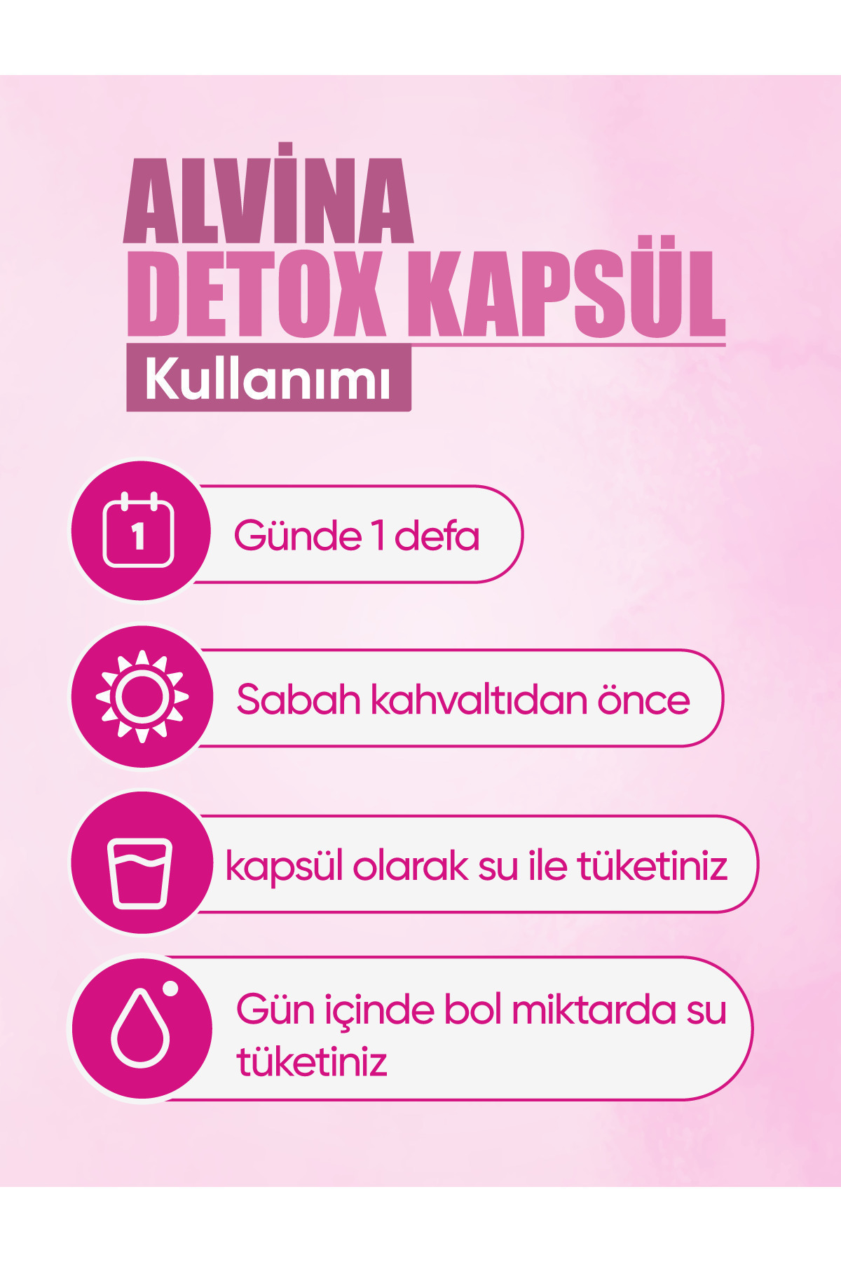 E&G ALVİNA DETOX Alvina Kapsül (iki kutu) - Görsel 3