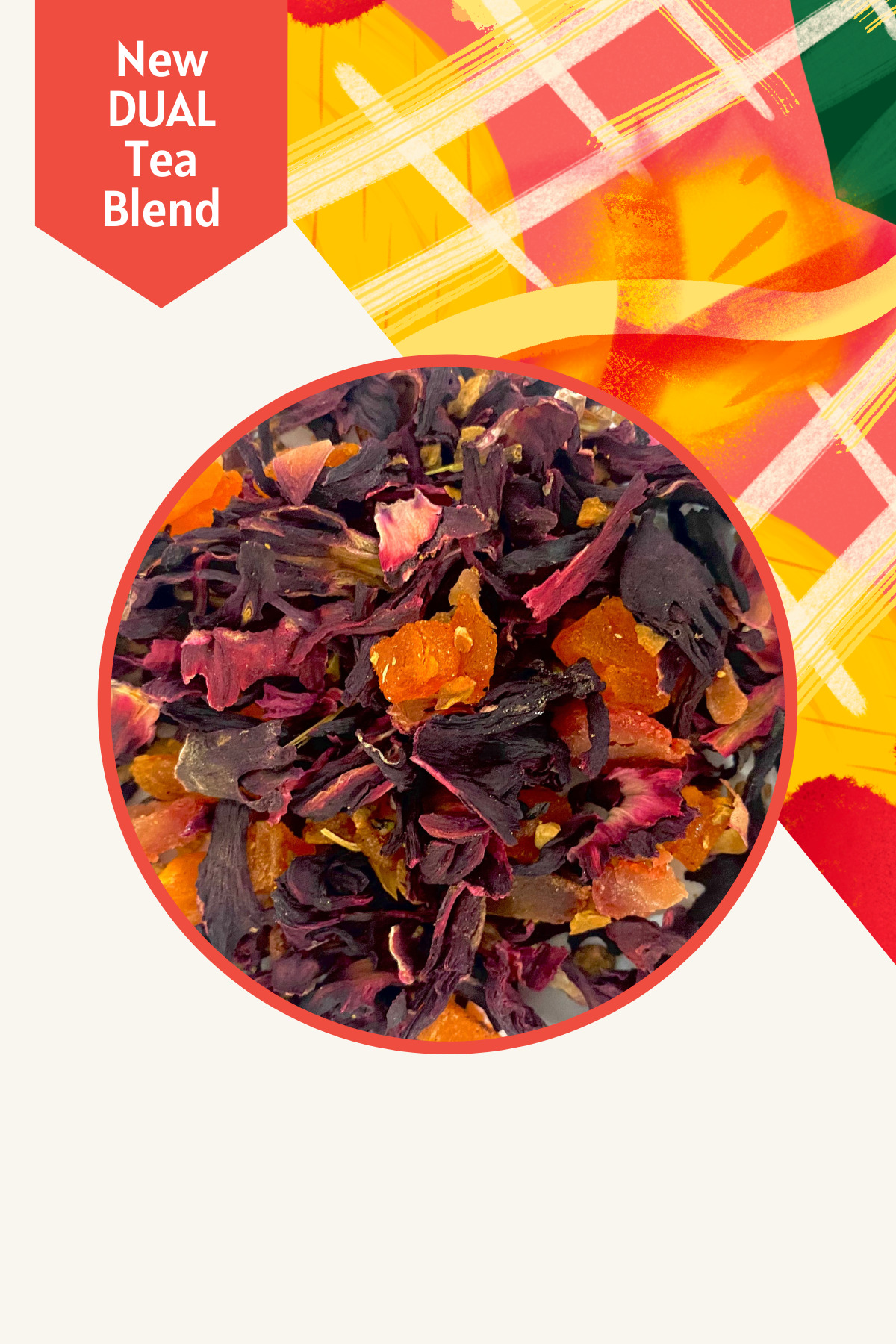 Mim and More Mango Strawberry Tea - Mango Ve Çilek Aromalı Hibiskus Çayı, 50 gr - Görsel 3