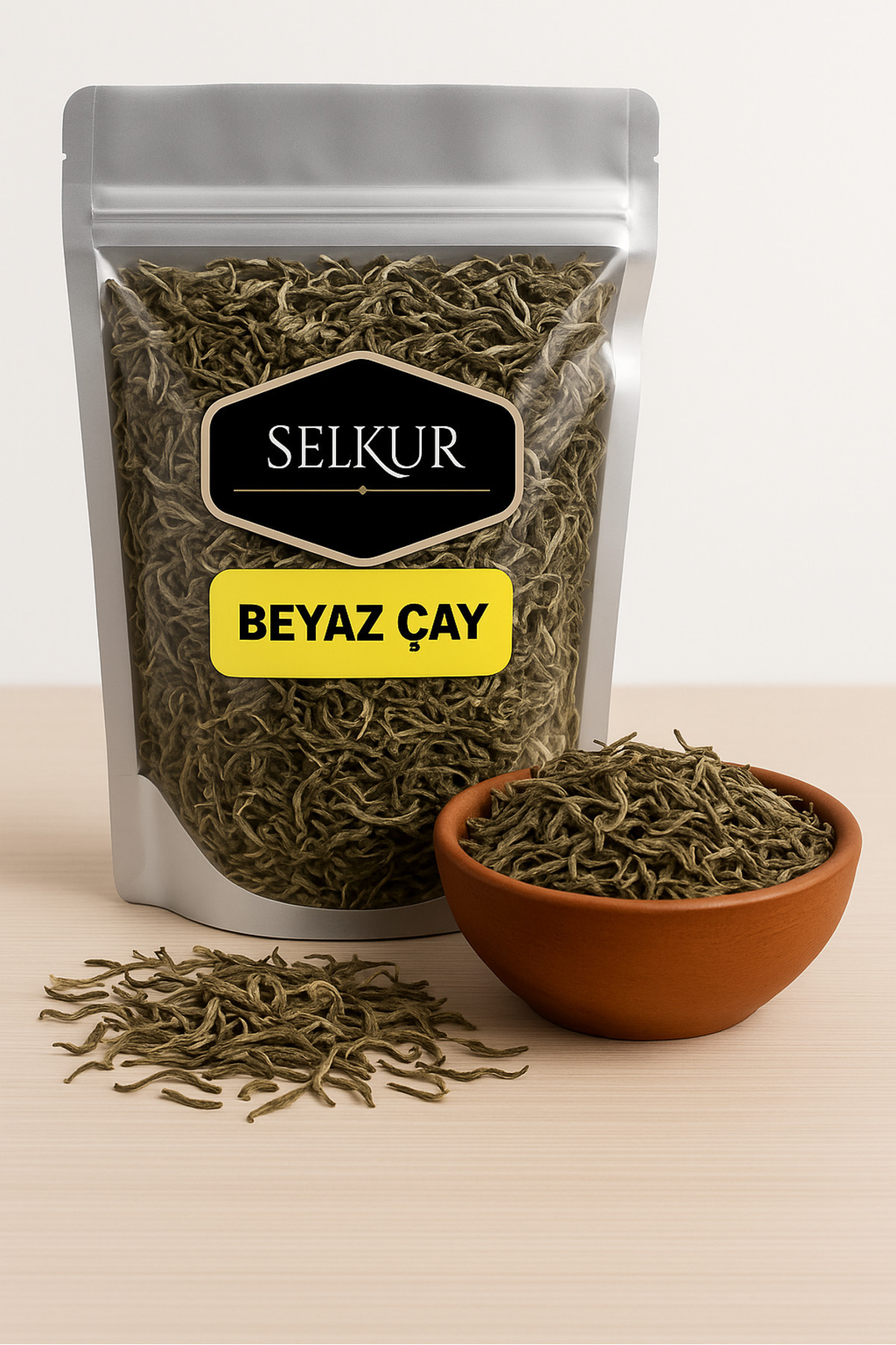 SELKUR Beyaz Çay 50gr (WHİTE TEA BEYAZÇAY YAPRAĞI)