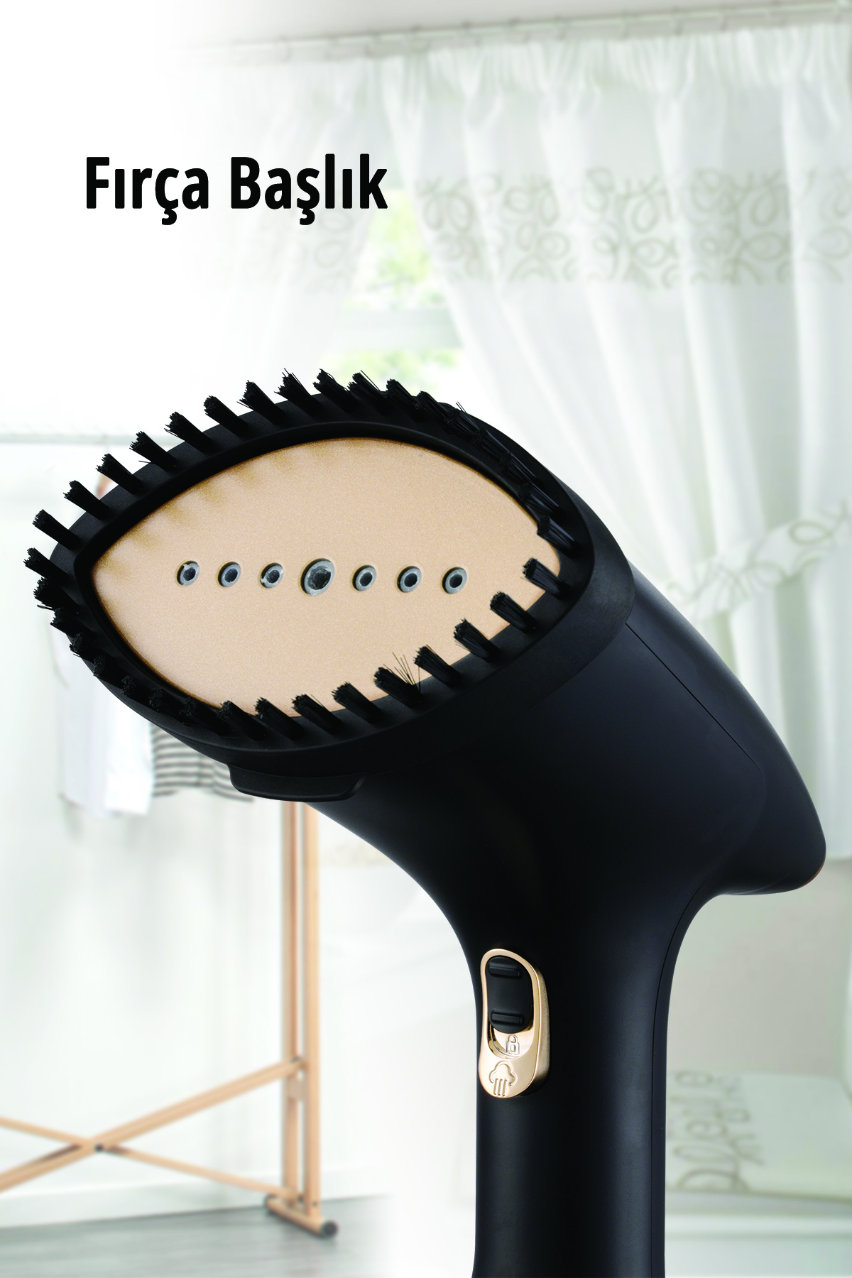 Kiwi Ksı-670N 1800W Portatif Buharlı Kırışıklık Giderici - Paslanmaz Çelik Buhar Çıkışı - Görsel 3