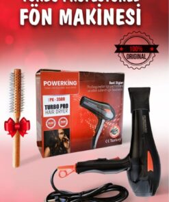 Alternative view of POWERKİNG 2500 Wt Profesyonel Fön Makinesi Kuaförlerin Tercihi 2Yıl Garanti İyonik Saç şekillendirici Hairdrey