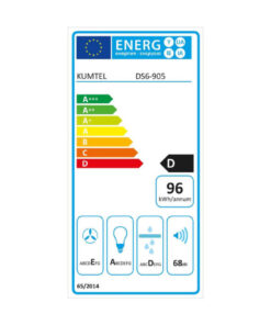 KUMTEL DS6-905W Sürgülü Aspiratör - Beyaz - Görsel 3