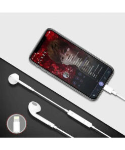 KTR TECH iPhone 7/8/8Plus/X/Xr/Xs/XsMax/11/12/13/14 Pro Max Uyumlu Mikrofonlu Beyaz - Görsel 3