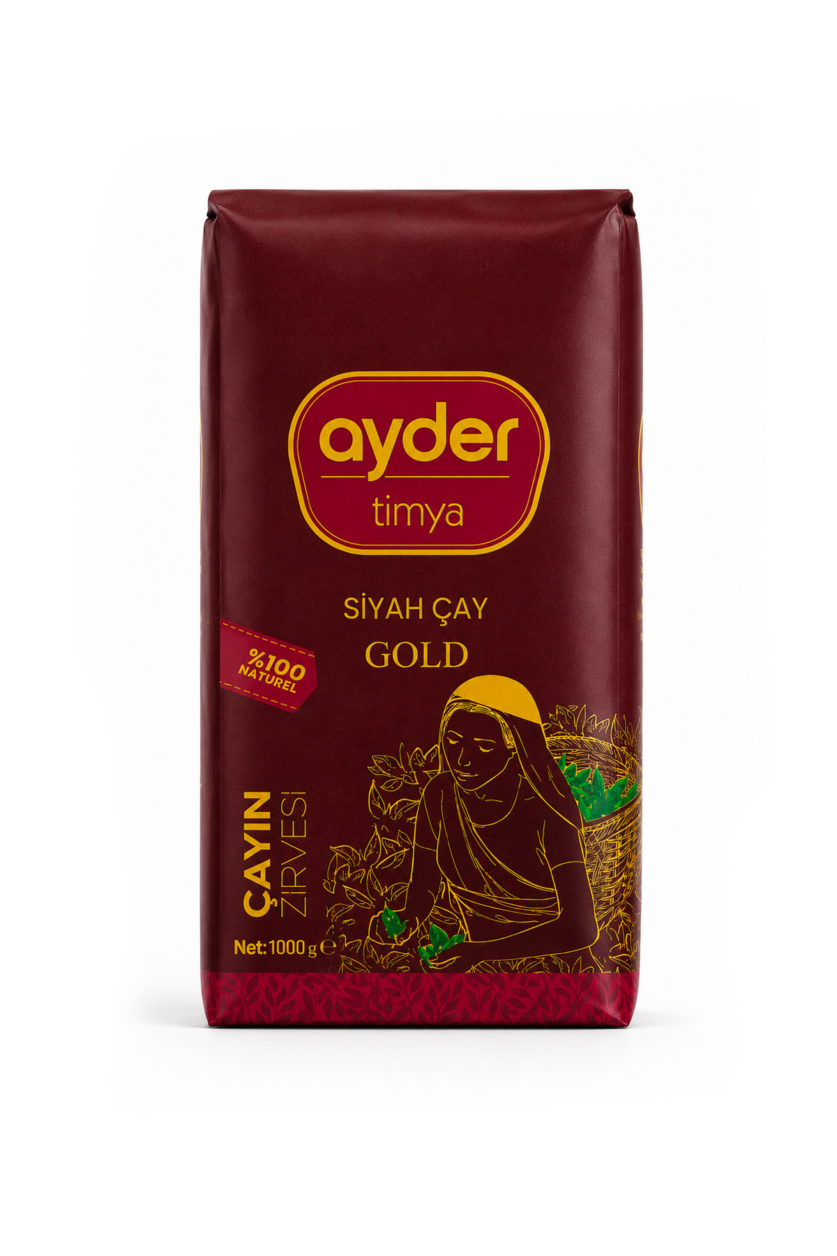 Ayder SİYAH ÇAY GOLD 1000 G (Mayıs Çayı)